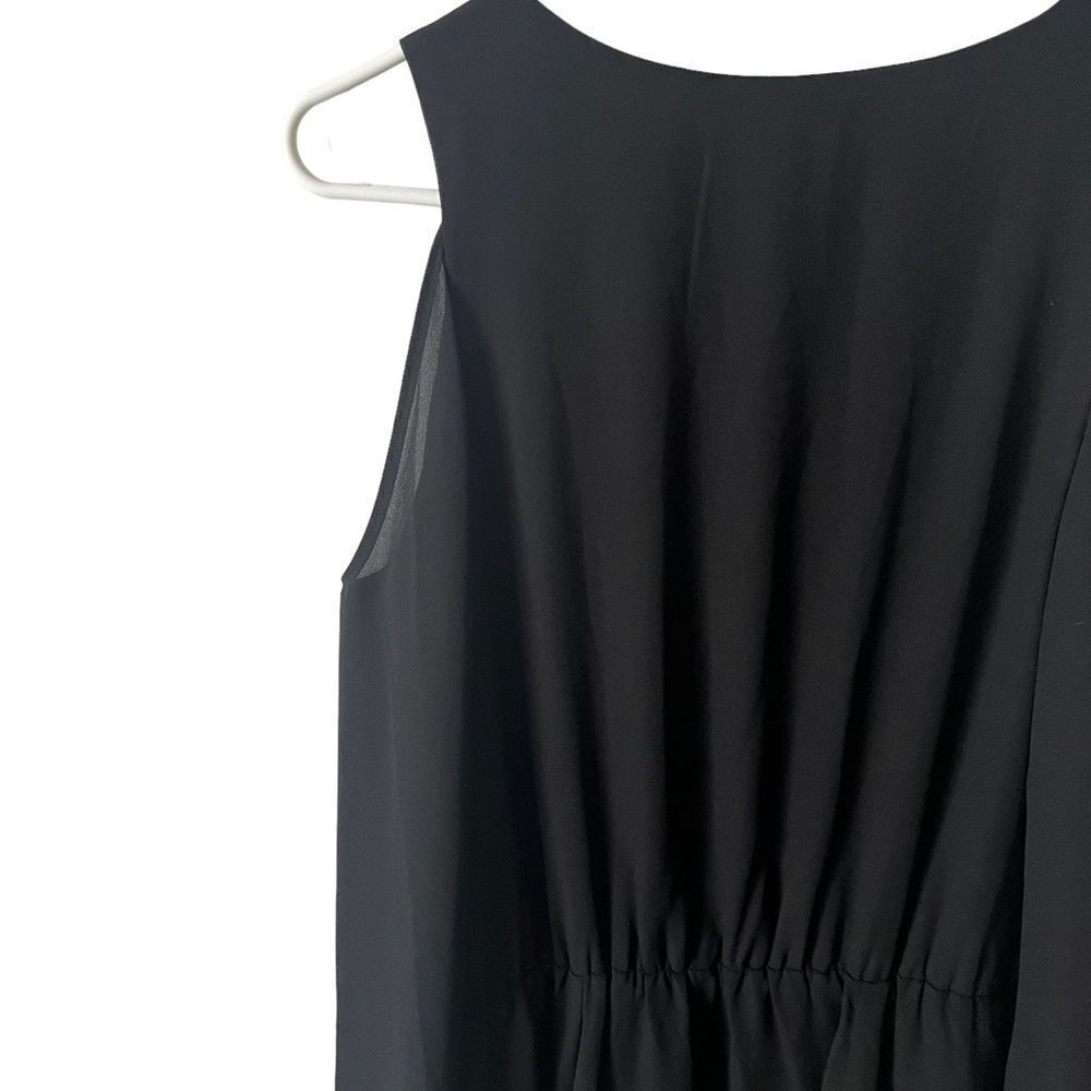 Banana Republic Factory Black Cold Shoulder Dress - Picture 7 of 9